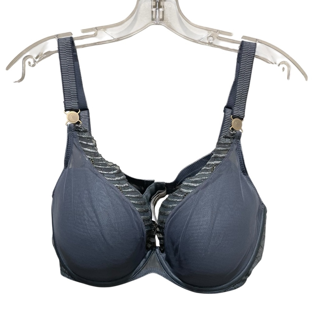 Chantelle Navy Blue Underwire Full-Coverage Bra